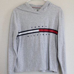 Tommy Hilfiger Short long sleeve hooded shirt